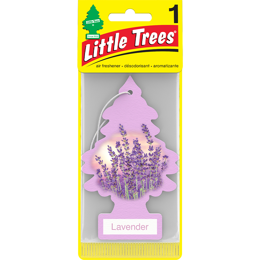 [13135] LITTLE TREES CAR FRESHENER 1 CT LAVANDER  (144 Pack)