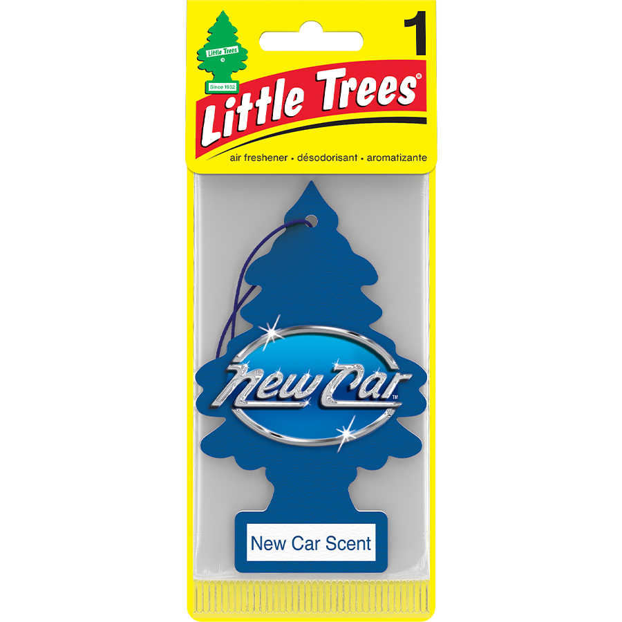 [13141] LITTLE TREES CAR FRESHENER 1 CT NEW CAR  (144 Pack)