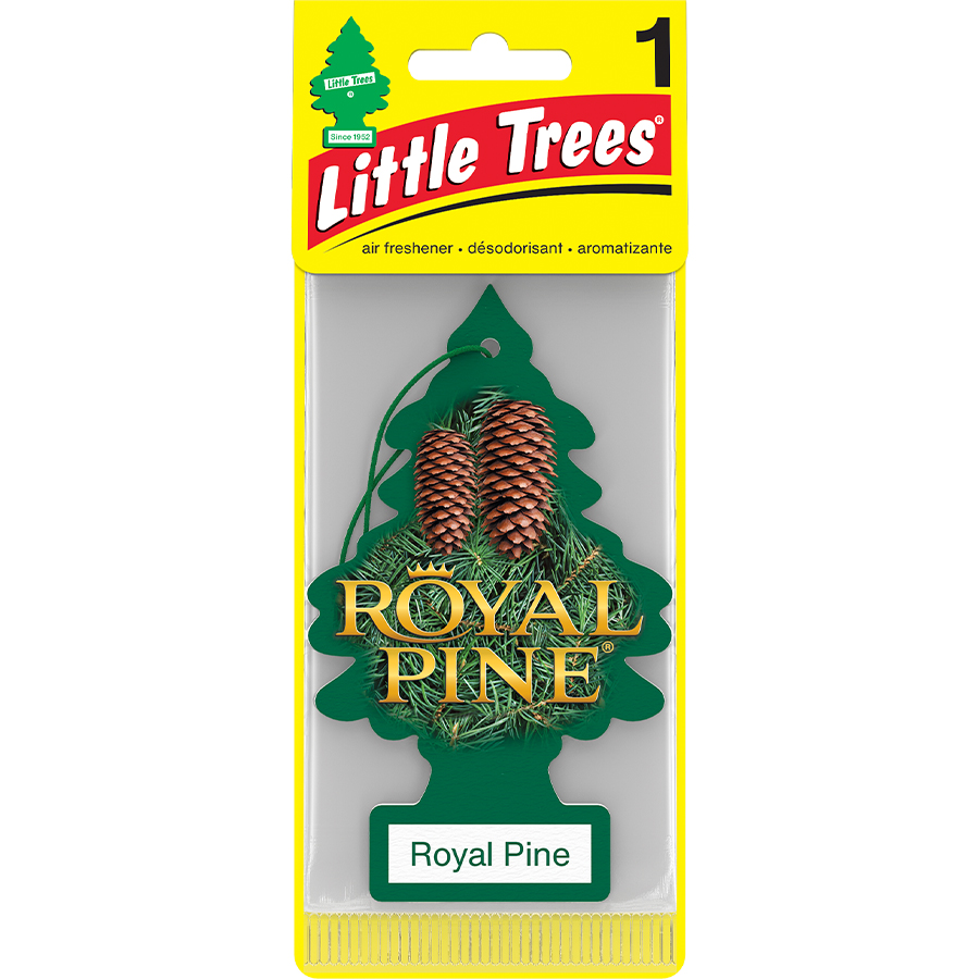 [13151] LITTLE TREES CAR FRESHENER 1 CT ROYAL PINE  (144 Pack)