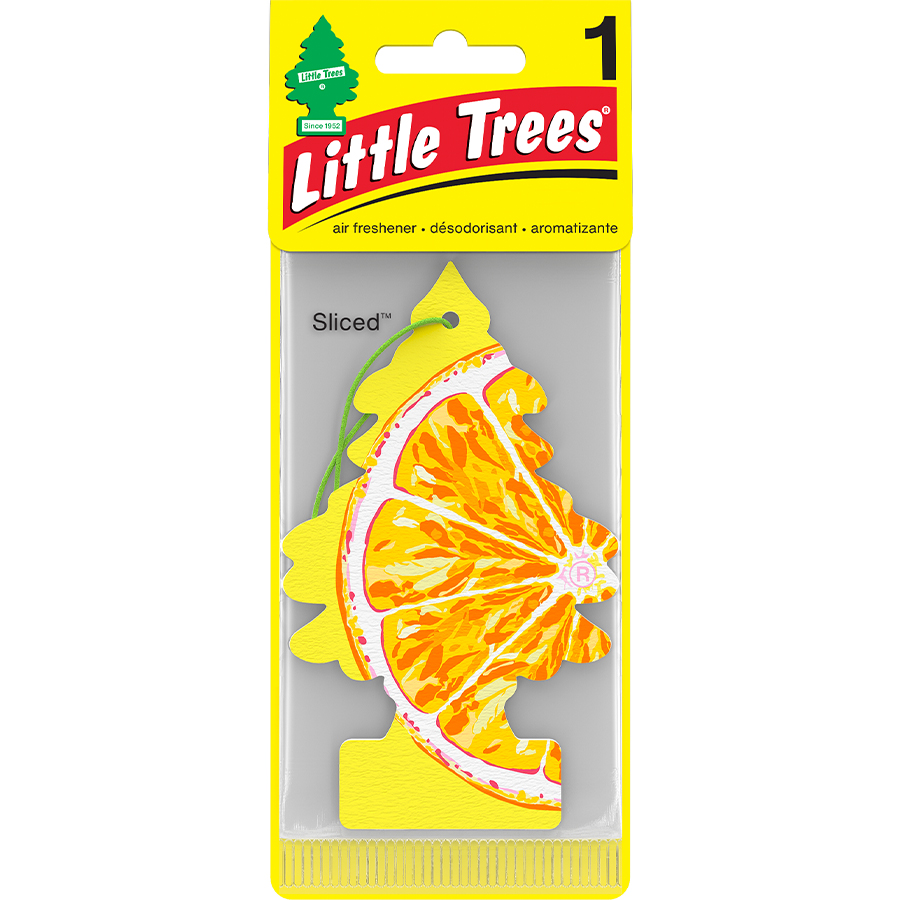 [13152] LITTLE TREES CAR FRESHENER 1 CT SLICED  (144 Pack)