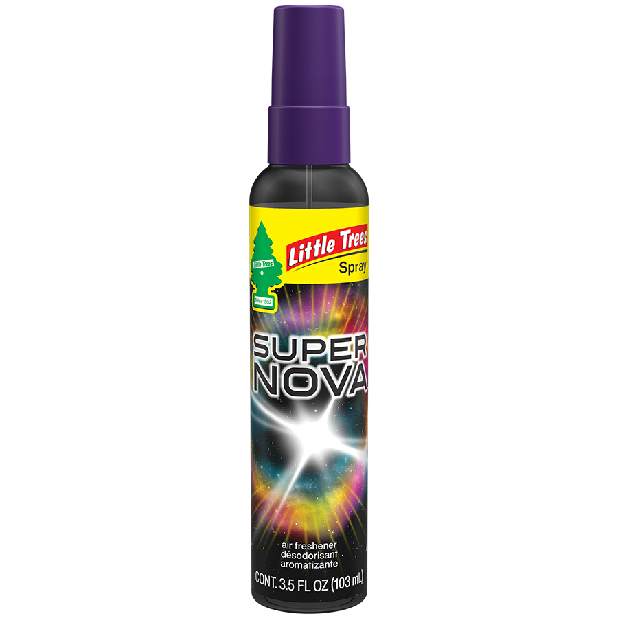 [13188] LITTLE TREES CAR FRESHENER 3.5 OZ SUPERNOVA  (24 Pack)