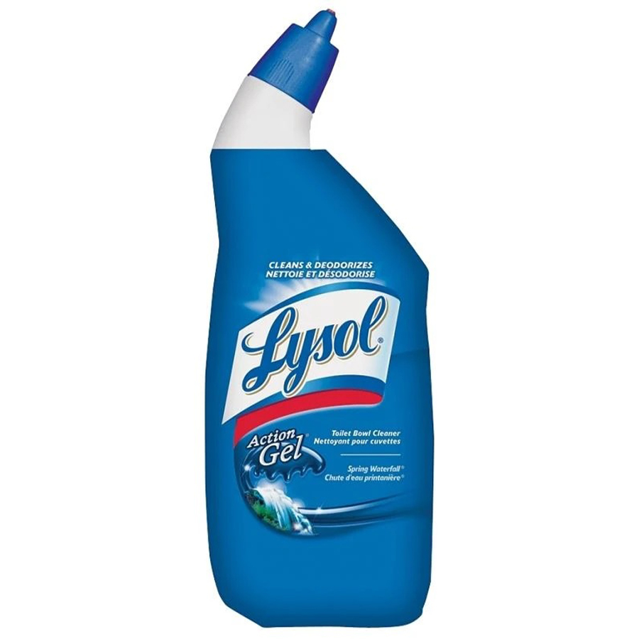 [13263] LYSOL TOILET BOWL GEL CLEANER 710 ML SPRING WATERFALL  (9 Pack)