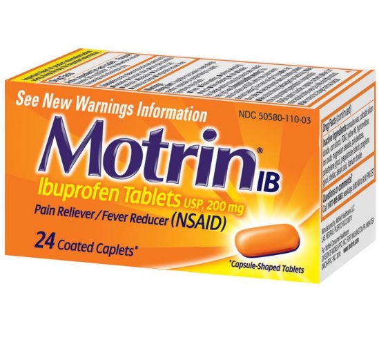 MOTRIN CAPLET 24 CT  (48 Pack)