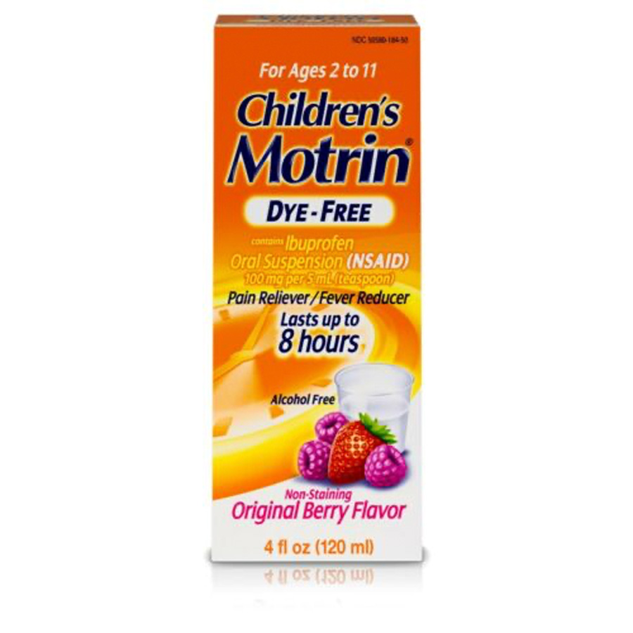 MOTRIN CHILDREN LIQ 4 OZ BERRY  (36 Pack)