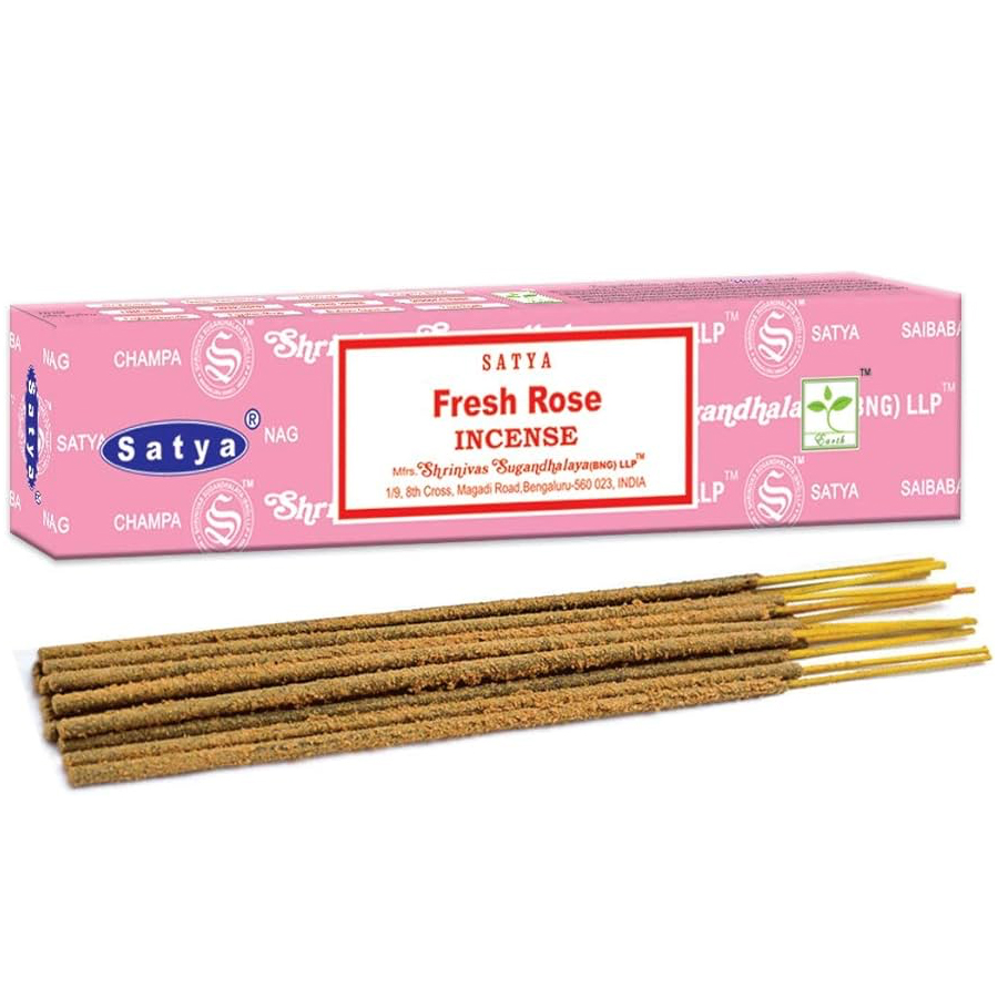 [13534] NAG CHAMPA INCENSE 15 G ROSE / PALO SANTO  (600 Pack)
