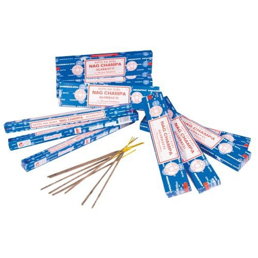 [13539] NAG CHAMPA INCENSE 19 IN 15 CT JUMBO  (96 Pack)