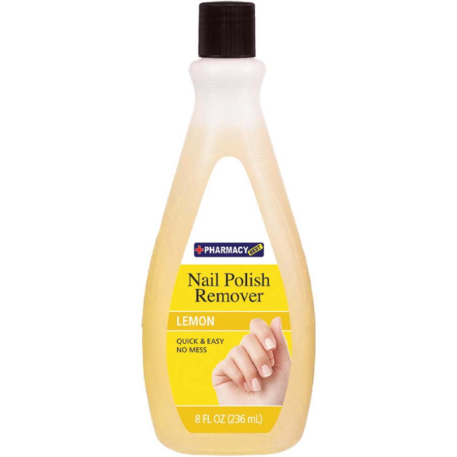 [13542] NAIL POLISH REMOVER 8 OZ LEMON  (24 Pack)