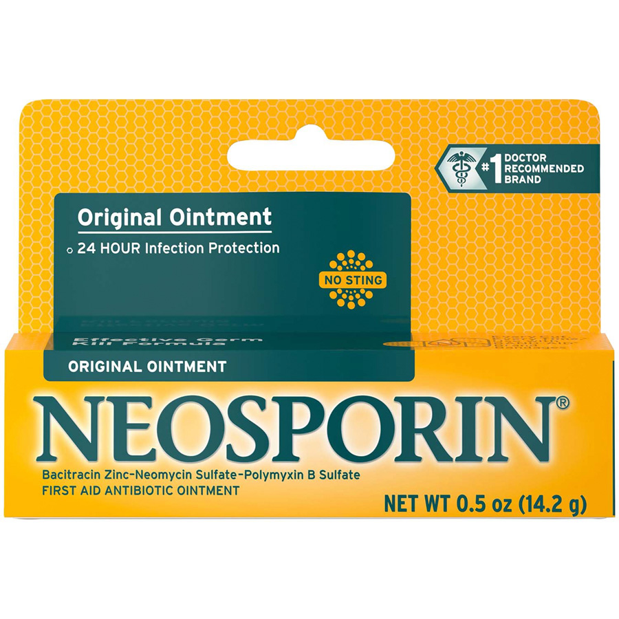 NEOSPORIN REGULAR OINTMENT 0.5 OZ  (72 Pack)