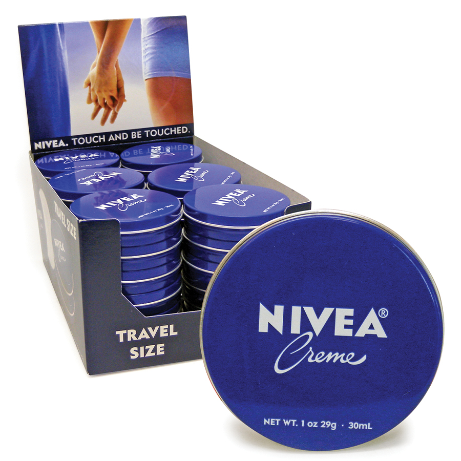 [13633] NIVEA CREAM 30 ML TIN IN DISPLAY  (36 Pack)