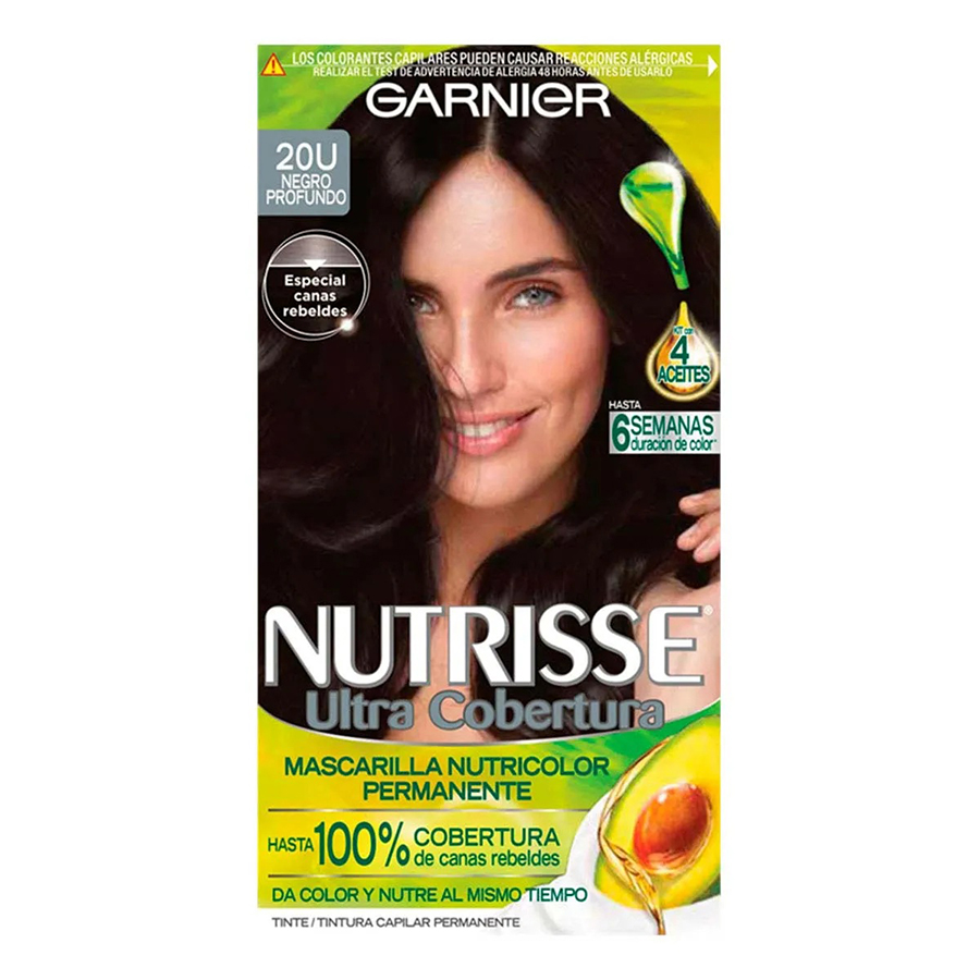 [13651] NUTRISSE HAIR COLOR 1 PK # 20U NEGRO PROFUNDO  (12 Pack)