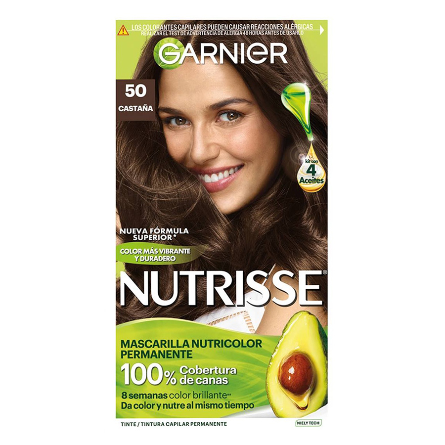 [13655] NUTRISSE HAIR COLOR 1 PK # 50 CASTANA  (12 Pack)