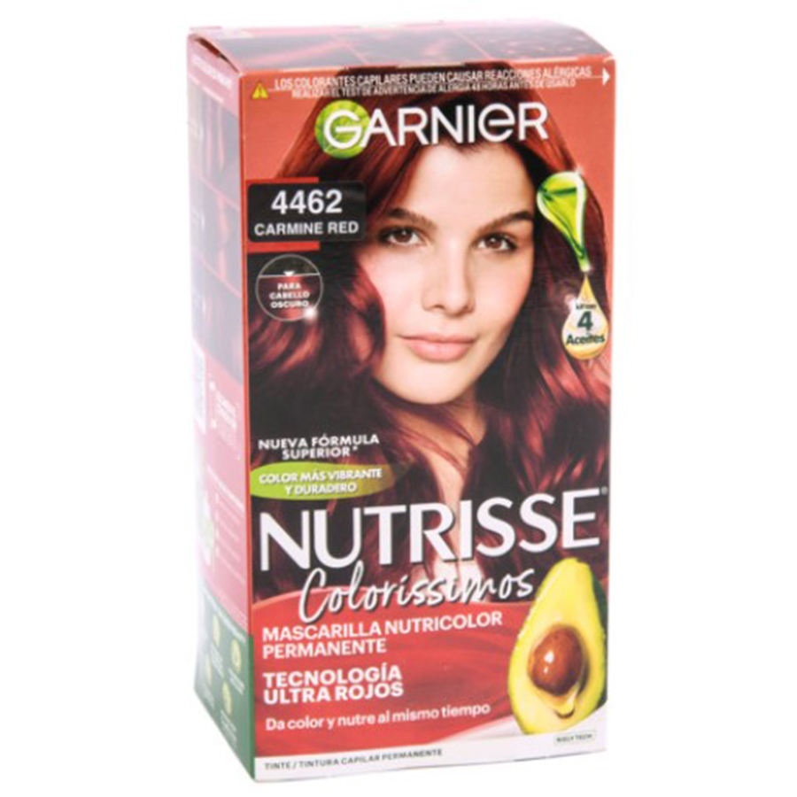 [13675] NUTRISSE HAIR COLOR 128 G # 4462 ROJO CARMIN  (12 Pack)