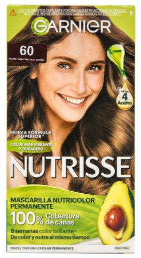 [13683] NUTRISSE HAIR COLOR 128 G # 60 CAPUCCINO  (12 Pack)