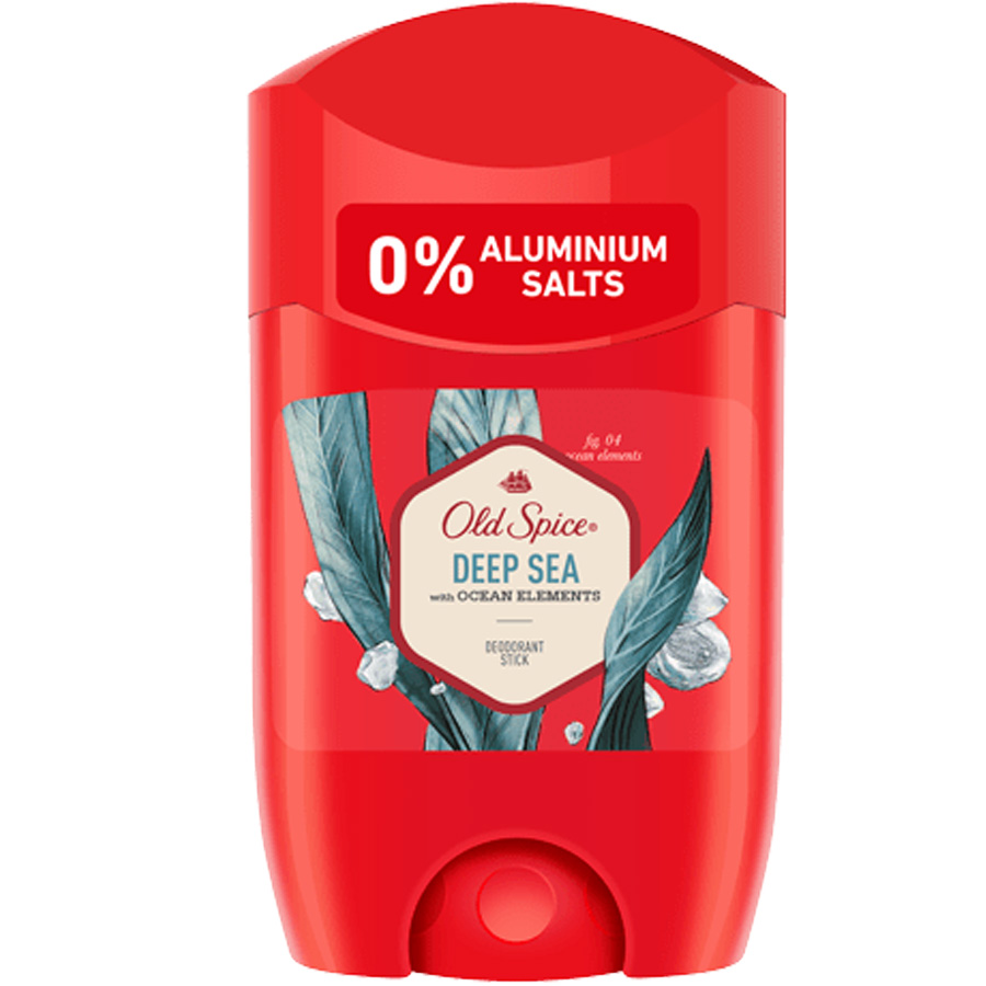 [13807] OLD SPICE DEO STICK 1.7 OZ / 50 ML DEEP SEA  (6 Pack)