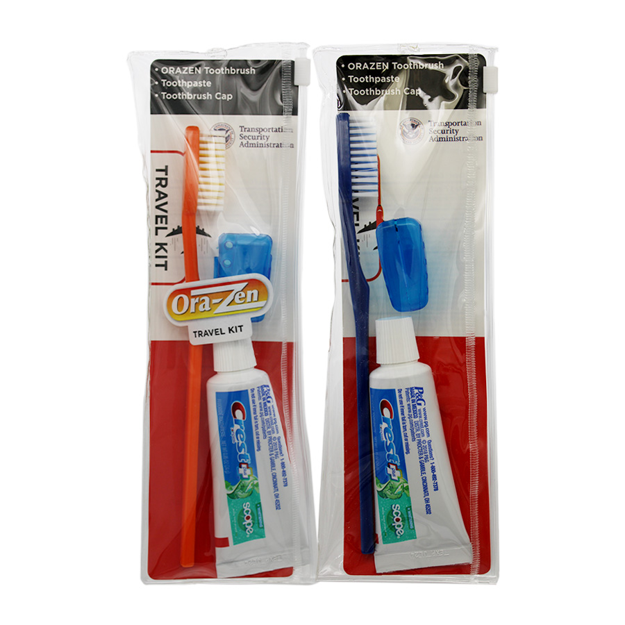 [13849] ORA-ZEN CREST TOOTHPASTE/BRUSH COMBO 1 PK  (48 Pack)