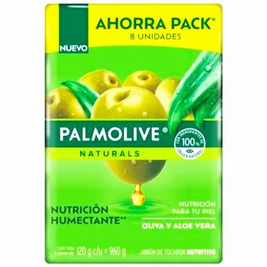 [13879] PALMOLIVE BAR SOAP 120 G ALOE & OLIVE  (64 Pack)