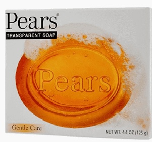 [13986] PEARS BAR SOAP 125 G / 4.4 OZ AMBER (PURE & GENTLE)  (48 Pack)