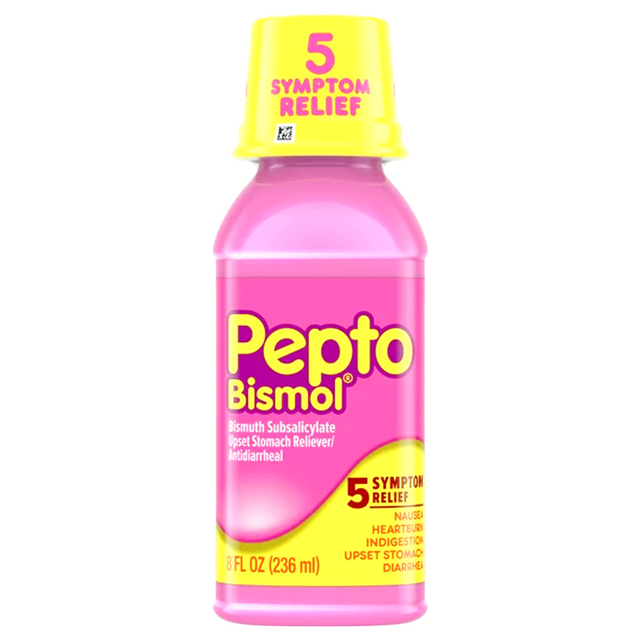 [14020] PEPTO BISMOL ANTACID 8 OZ ORIGINAL  (12 Pack)