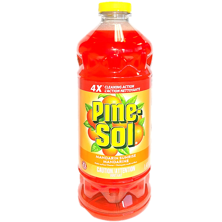 [14099] PINE SOL ALL PURPOSE CLEANER 1.4 L MANDARIN SUNRISE  (8 Pack)