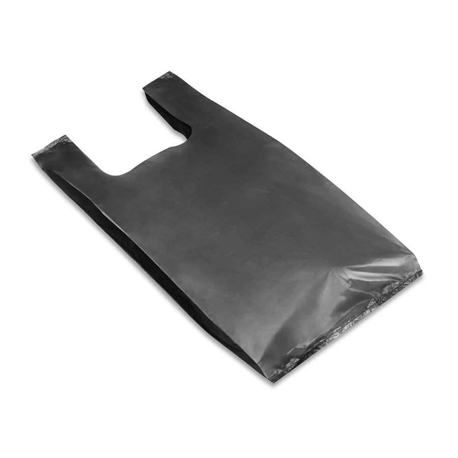 [14118] PLASTIC BAG (10X5X19) IN 740 CT BLACK  (1 Pack)