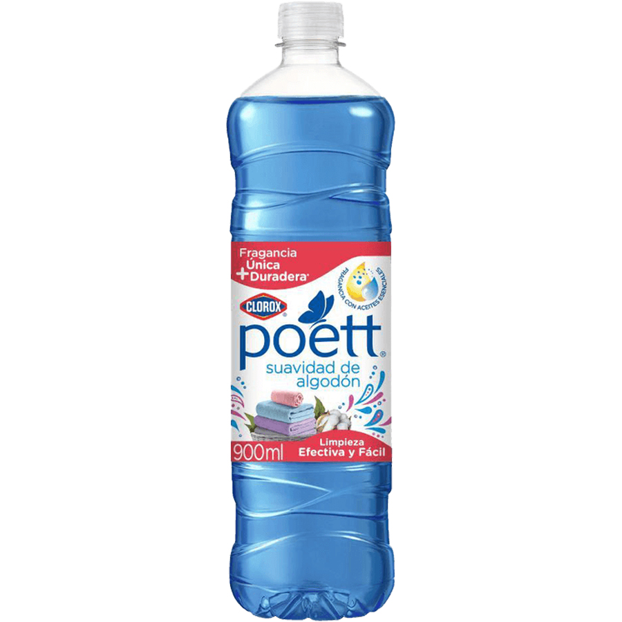 [14161] POETT ALL PURPOSE CLEANER 900 ML COTTON SOFTNESS  (12 Pack)