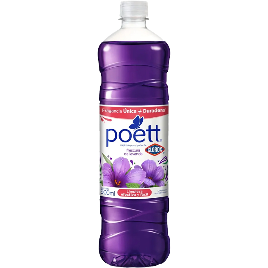 POETT ALL PURPOSE CLEANER 900 ML FRESH LAVENDER  (12 Pack)