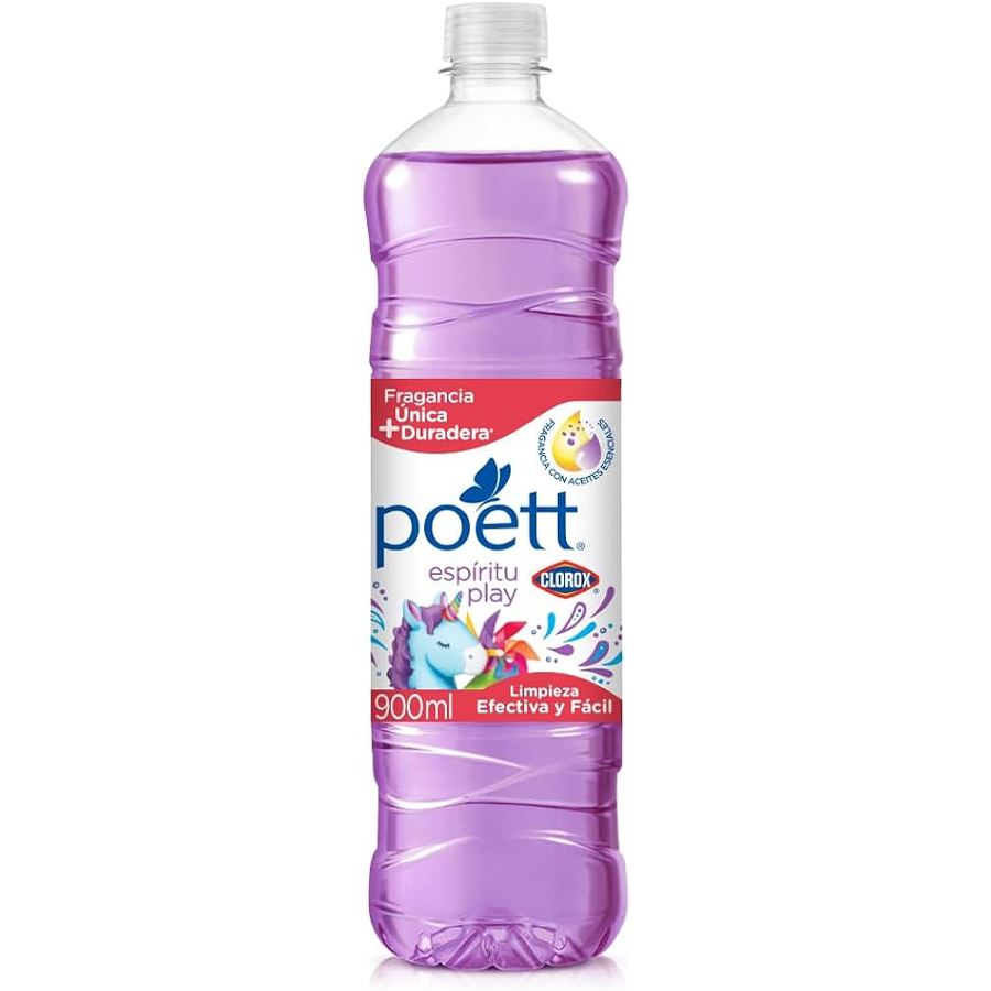 [14165] POETT ALL PURPOSE CLEANER 900 ML SPRITUAL PLAY  (12 Pack)