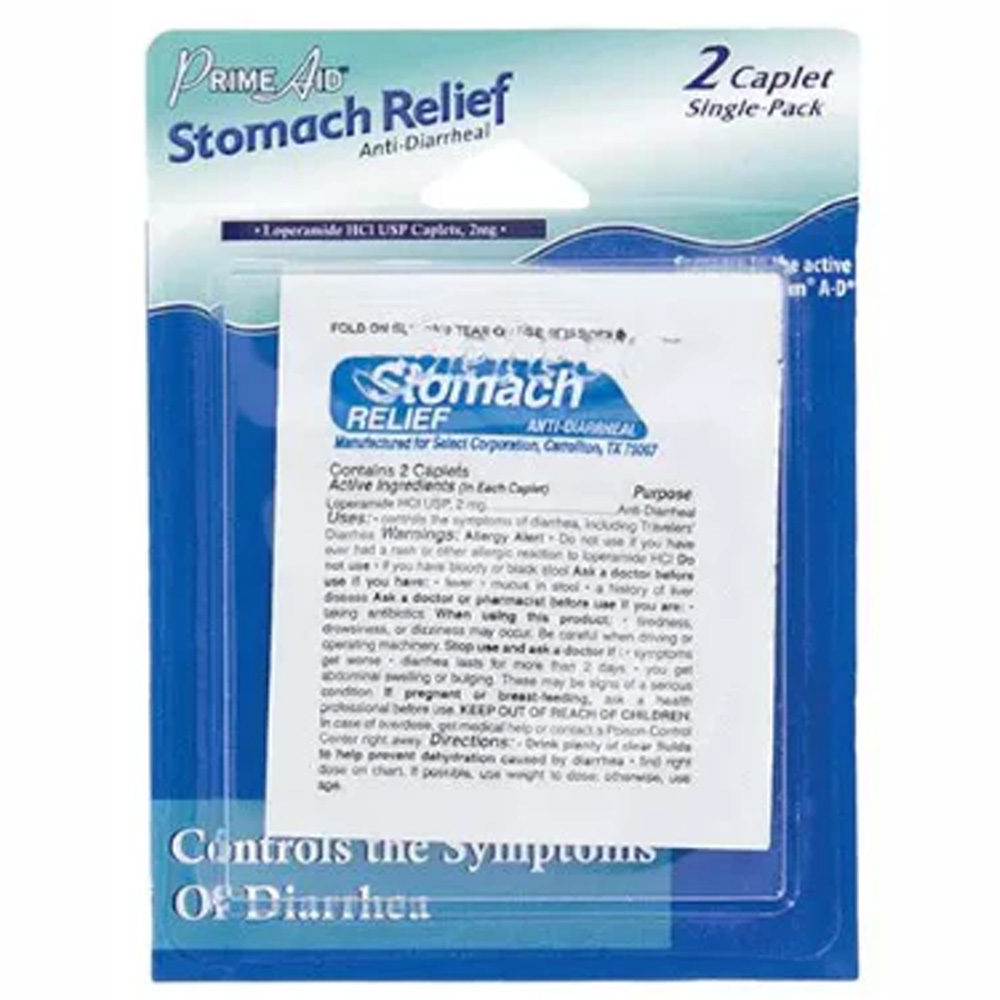PRIME AID STOMACH RELEIF 2 CT BLISTER  (144 Pack)