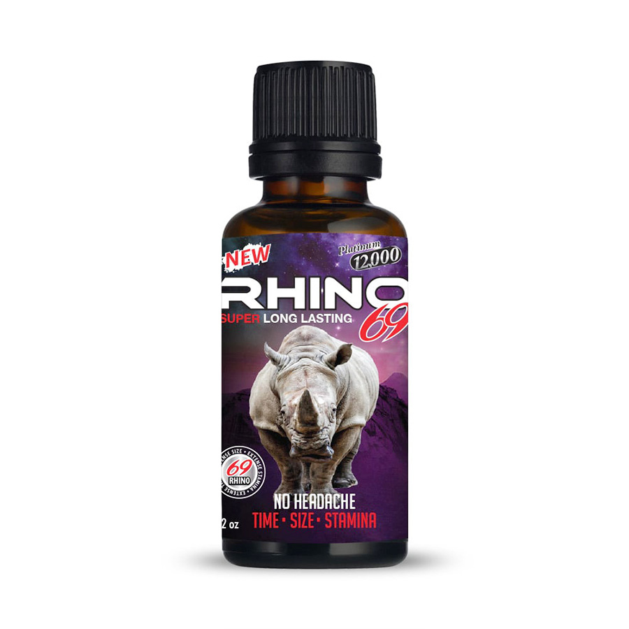 [14350] RHINO MALE ENHANCEMENT 2 OZ 69 SUPER LONG  (72 Pack)