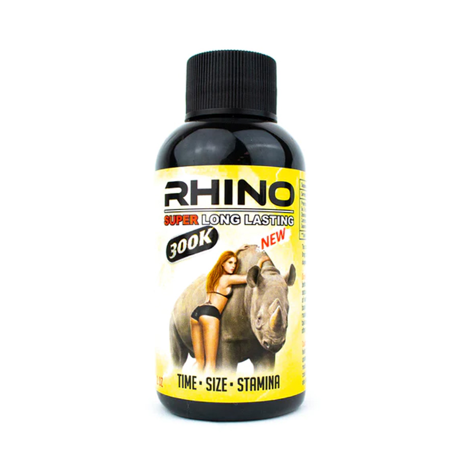 [14352] RHINO MALE ENHANCEMENT 2 OZ SUPER LONG 300K  (72 Pack)