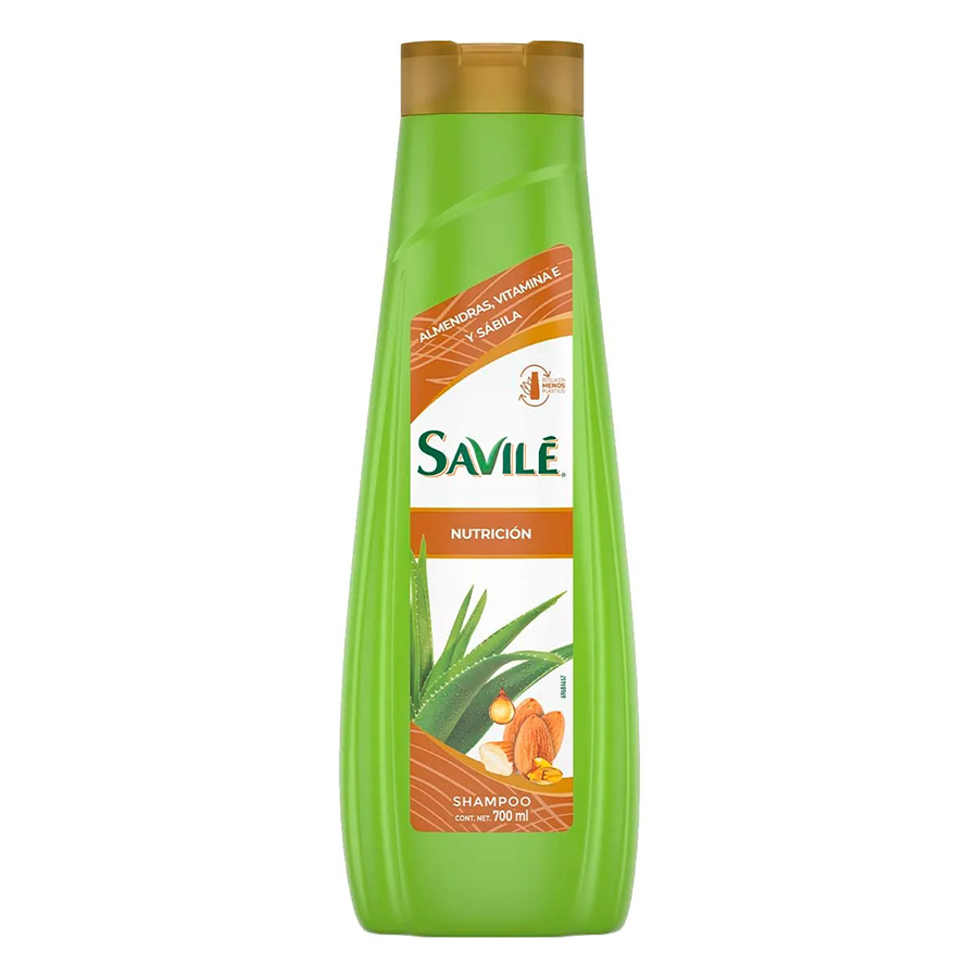 [14443] SAVILE SHAMPOO 700 ML ALMOND, VITAMIN E & ALOE  (12 Pack)
