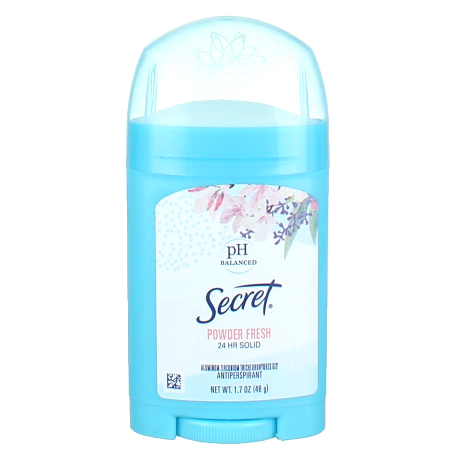 [14488] SECRET DEO STICK 1.7 OZ POWDER FRESH  (12 Pack)