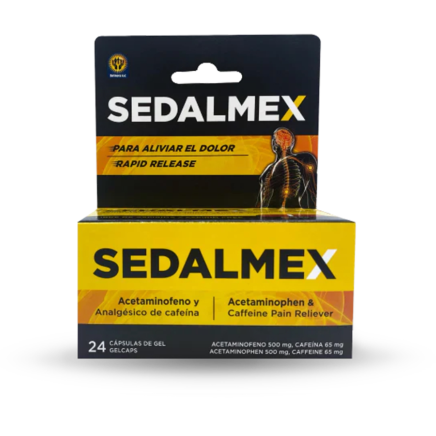 SEDALMEX FORTE HEADACHE RELIEF 2 CT TABLETS DISPENSERS  (240 Pack)