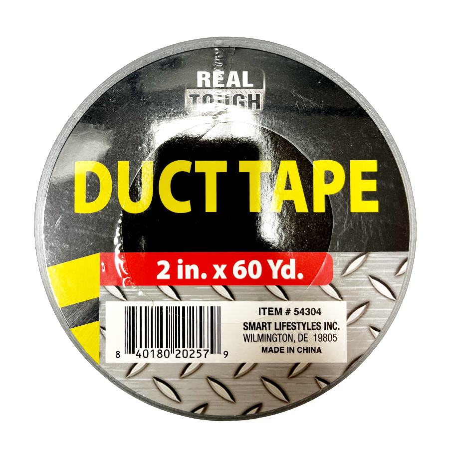 [14640] SIMPLY DUCT TAPE 2 IN 60 YD 150 MIC SILVER  (12 Pack)