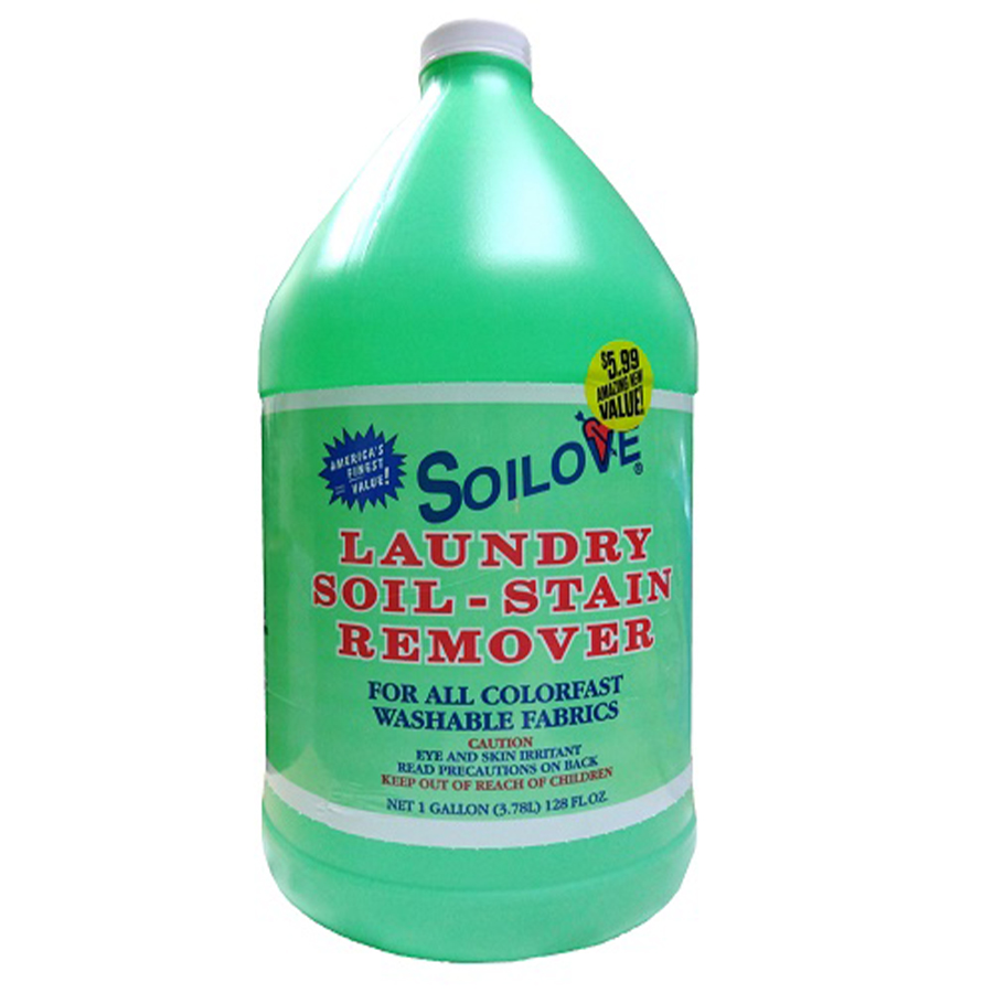 [14755] SOILOVE LAUNDRY STAIN REMOVER 1 GL  (4 Pack)