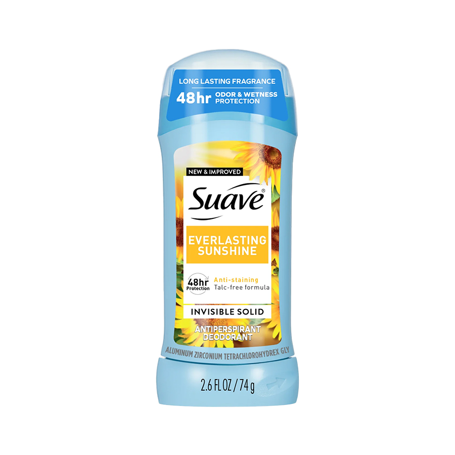 [14831] SUAVE DEO STICK 2.6 OZ EVERLASTING SUNSHINE  (12 Pack)