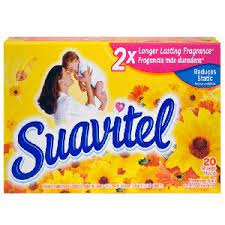 [14859] SUAVITEL DRYER SHEETS 18 CT MORNING SUN  (15 Pack)