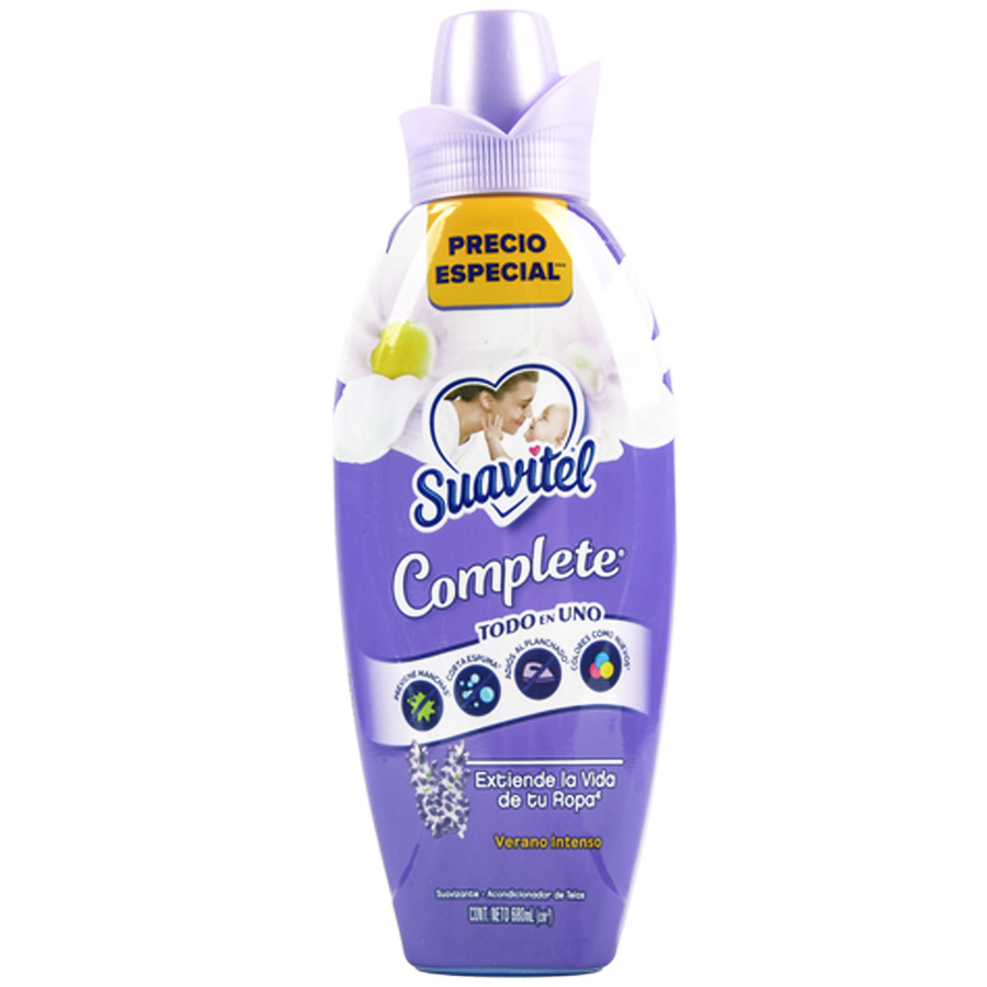 [14892] SUAVITEL FABRIC SOFTENER 680 ML  COMPLETE VERANO INTENSO  (12 Pack)