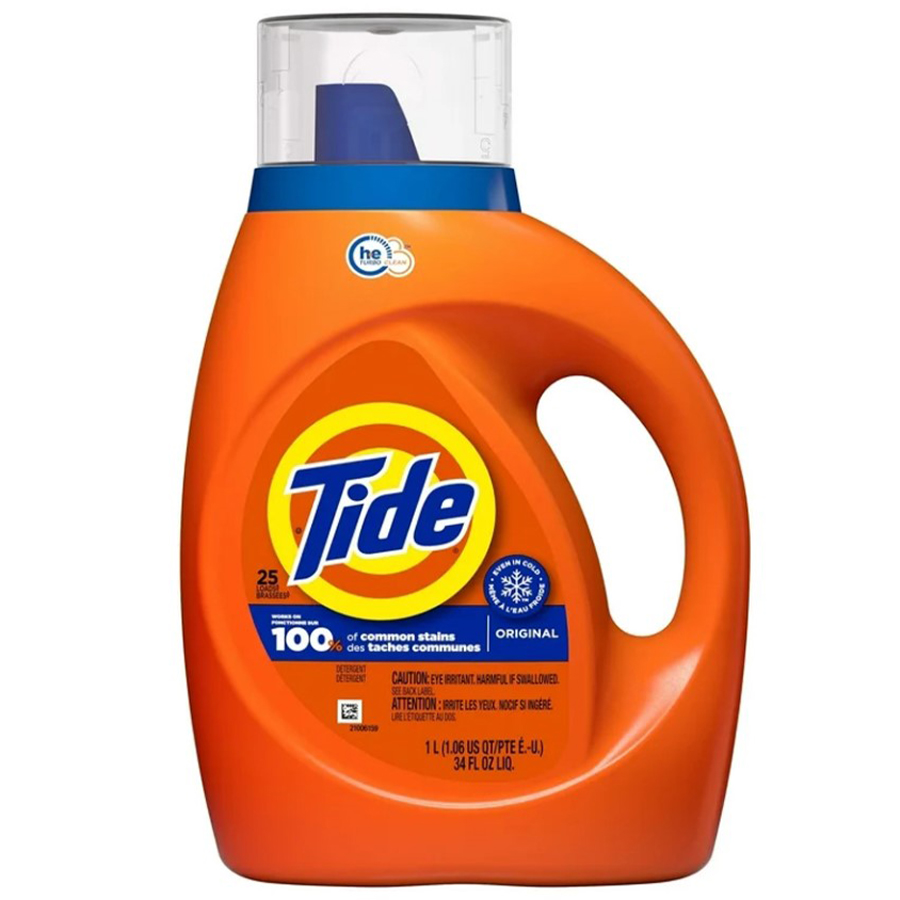 [15056] TIDE LIQUID DETERGENT 32 OZ ORIGINAL 25 LOADS  (6 Pack)