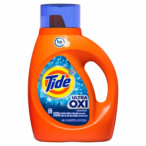 [15067] TIDE LIQUID DETERGENT 37 OZ OXI, 37 OZ ULTRA WITH DOWNEY, AND 42 OZ ORIGINAL DISPLAY  (60 Pack)