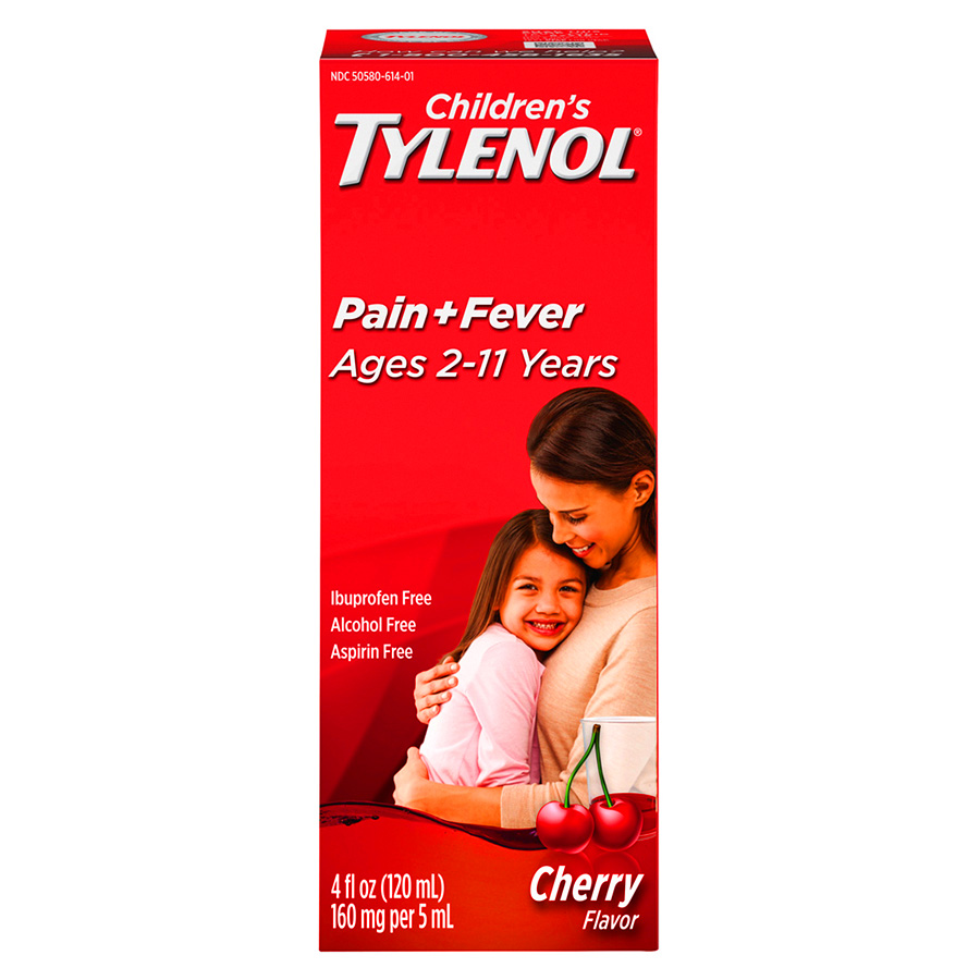 [15203] TYLENOL CHILDREN 4 OZ CHERRY  (36 Pack)