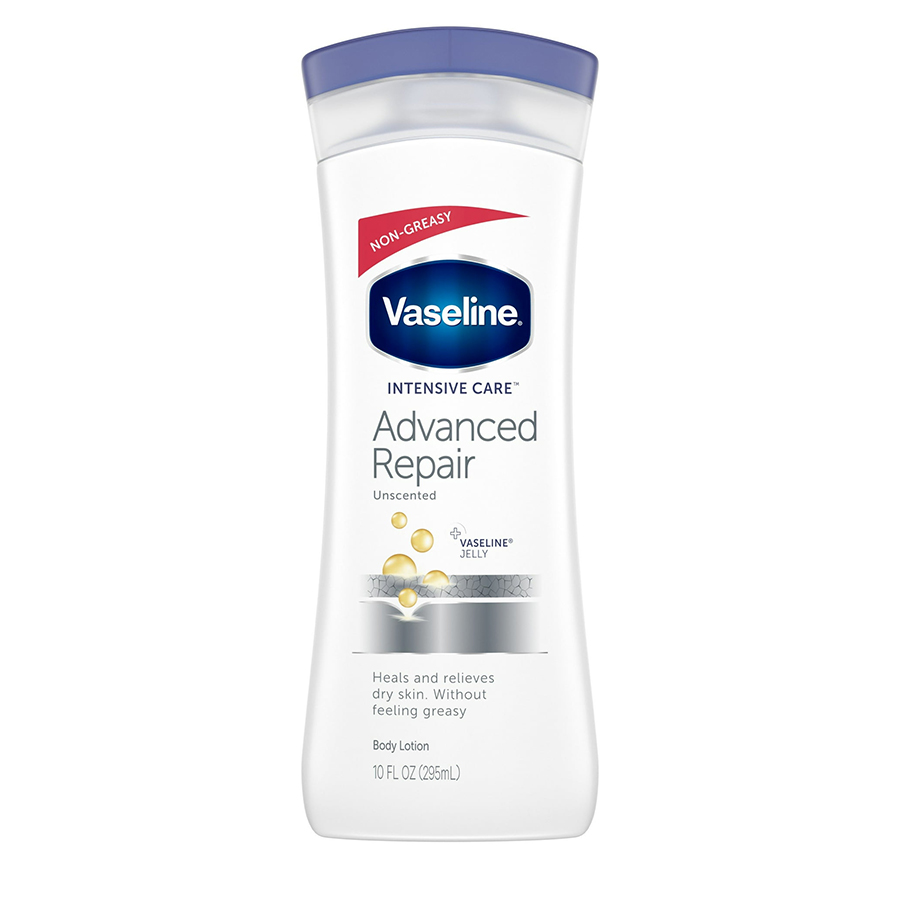 [15259] VASELINE BODY LOTION 400 ML ADVANCE REPAIR FREGRANCE FREE  (48 Pack)