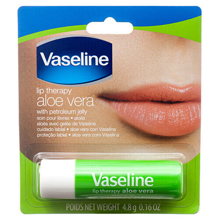 [15277] VASELINE LIP THERAPY 0.16 OZ ALOE VERA  (24 Pack)