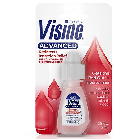 [15364] VISINE EYE DROPS 0.28 OZ RED EYE COMFORT  (72 Pack)