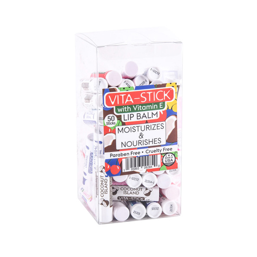 [15379] VITASTICK LIP BALM 1 CT MOISTURIZER & NOURISHING WITH VITAMIN E  (1000 Pack)