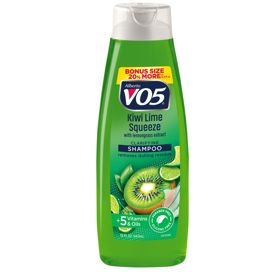 [15413] VO5 SHAMPOO 15 OZ KIWI LIME SQUEEZE & LEMONGRASS  (6 Pack)