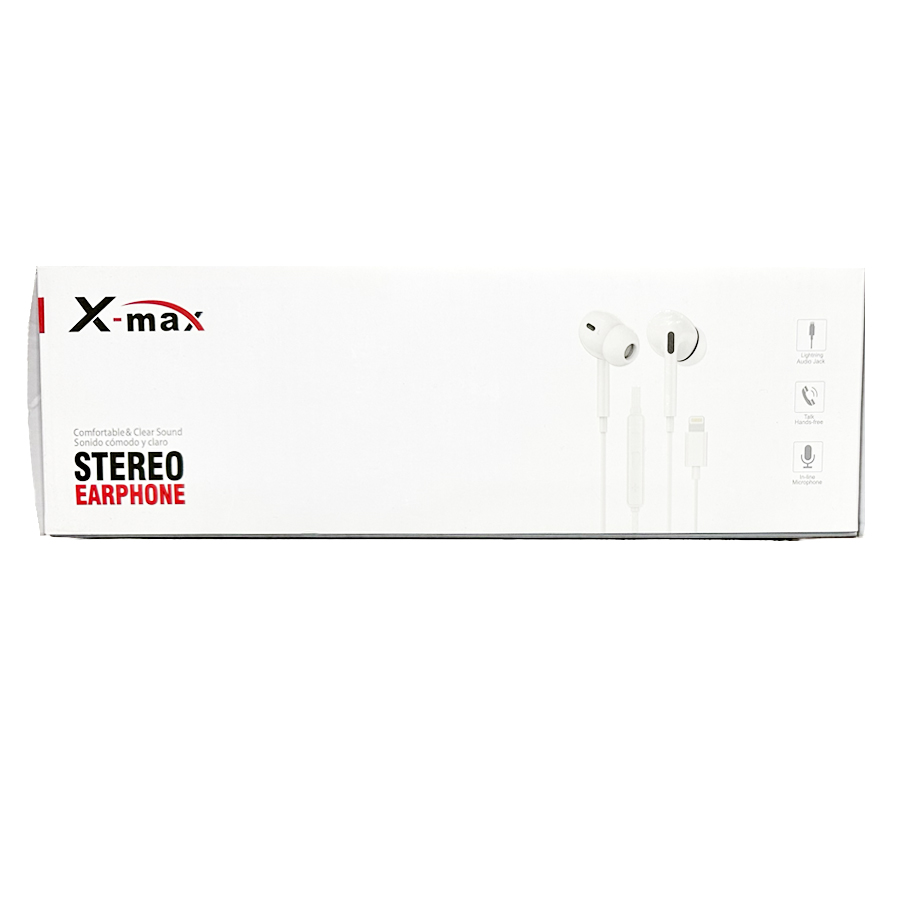 [15493] X-MAX EARPHONE 1 CT TYPE IP X-HF03  (40 Pack)