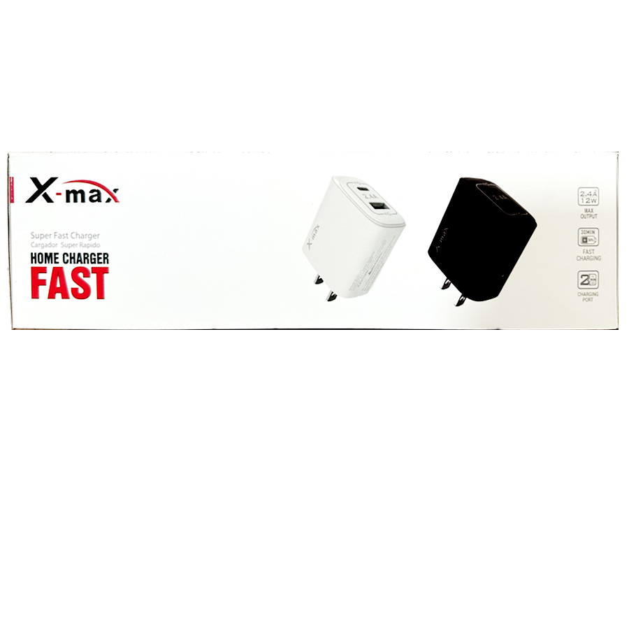 [15498] X-MAX HOME CHARGER 1 CT X-HC02  (40 Pack)