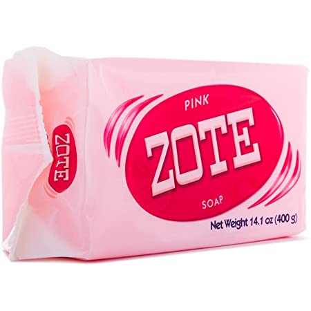 [15568] ZOTE LAUNDRY BAR SOAP 200 G / 7.05 OZ PINK  (50 Pack)